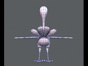 ostrich v01 3D Model