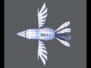 ostrich v01 3D 模型
