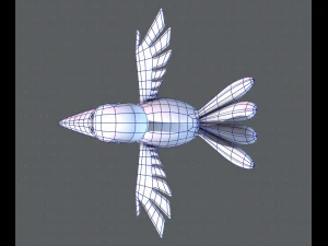 ostrich v01 3D Model