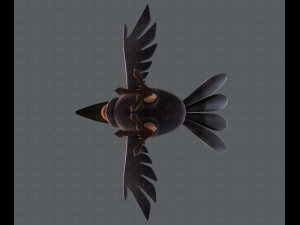 ostrich v01 3D 模型
