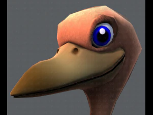ostrich v01 3D Model