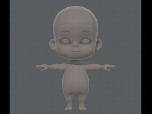 bambino v01 Modello 3D