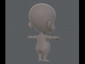 baby v01 Modèle 3D