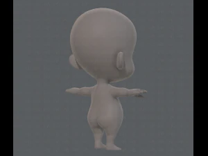 bambino v01 Modello 3D
