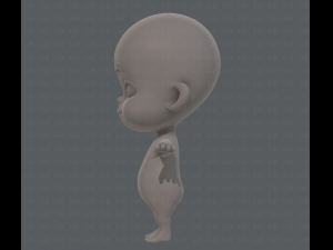 baby v01 Modèle 3D