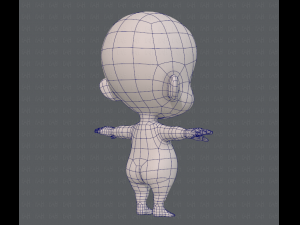 baby v01 Modèle 3D