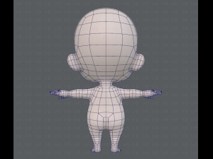 baby v01 Modèle 3D