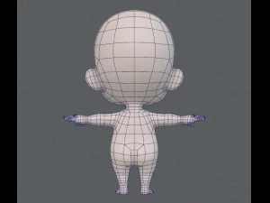 bambino v01 Modello 3D