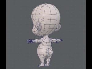 bambino v01 Modello 3D