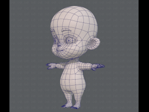 baby v01 Modèle 3D