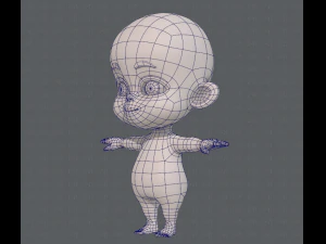 bambino v01 Modello 3D
