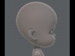 baby v01 Modèle 3D
