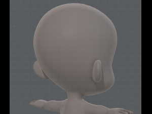 baby v01 Modèle 3D
