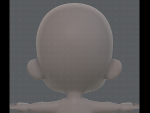 baby v01 Modèle 3D