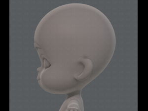 baby v01 Modèle 3D