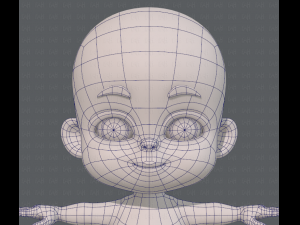 baby v01 Modèle 3D