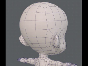 bambino v01 Modello 3D