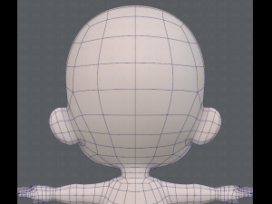 baby v01 Modèle 3D