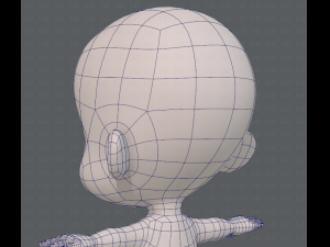 baby v01 Modèle 3D