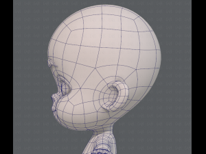 baby v01 Modèle 3D