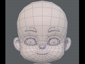 baby v01 Modèle 3D