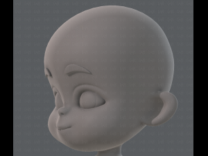 baby v01 Modèle 3D