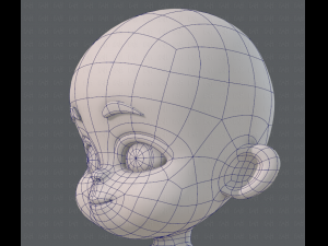 baby v01 Modèle 3D