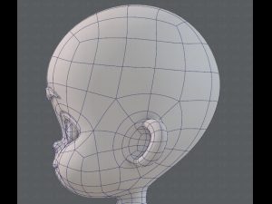 baby v01 Modèle 3D