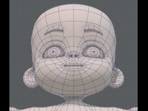 baby v01 Modèle 3D