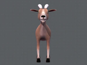 goat v01 3D Model