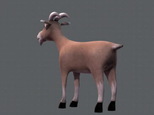 goat v01 3D Model