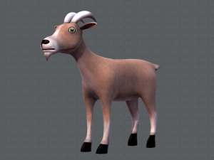 goat v01 Modelo 3D
