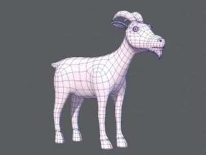 goat v01 3D Model