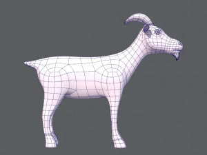 goat v01 3D Model