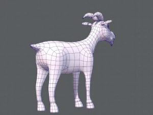 goat v01 3D Model