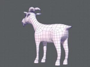 goat v01 3D Model