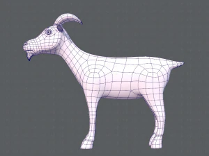 goat v01 3D Model
