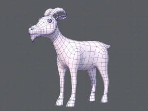 goat v01 3D Model