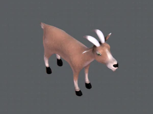 goat v01 3D Model