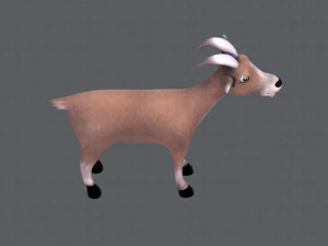 goat v01 3D Model