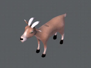 goat v01 3D Model
