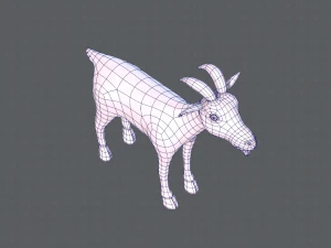goat v01 3D Model