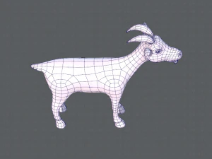 goat v01 3D Model