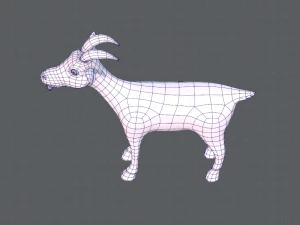 goat v01 3D Model