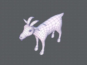goat v01 Modelo 3D