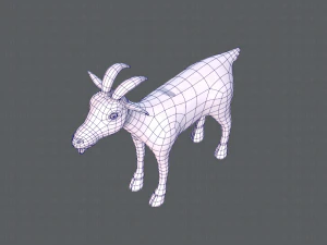 goat v01 3D Model
