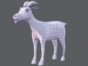goat v01 3D Model