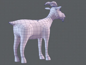 goat v01 3D Model