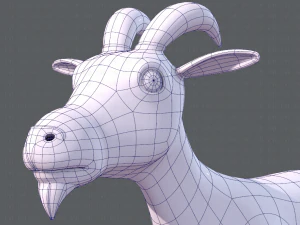 goat v01 3D Model