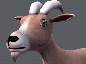 goat v01 Modelo 3D